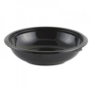 Anchor Packaging Crystal Classics Bowl, 32 oz, 8.5" Diameter, 2.14"h, Black, 300/Carton ANZ4548432 4548432