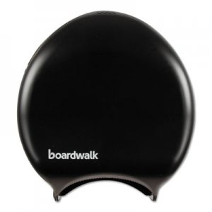 Boardwalk Single Jumbo Toilet Tissue Dispenser, 11 x 12 1/4, Black BWK1519 R2000BKBW