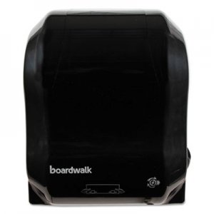 Boardwalk Hands Free Mechanical Towel Dispenser, 13.25 x 10.25 x 16.25, Black BWK1501 T7470BKBW
