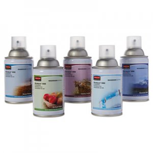 Rubbermaid Commercial TC Microburst 9000 Air Freshener Refill, Variety Pack, 5.25 oz, 5/Carton RCP4012491 FG4012491