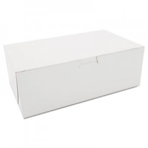 SCT Non-Window Bakery Boxes, 10 x 6 x 3.5, White, 250/Bundle SCH1017 SCH 1017