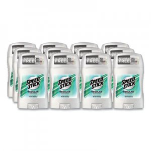 Speed Stick Deodorant, Regular Scent, 1.8 oz, White, 12/Carton CPC94020 94020