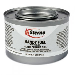 Sterno Handy Fuel Methanol Gel Chafing Fuel, 6.7 oz, Two-Hour Burn, 72/Carton STE20660 20660