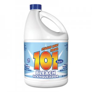 101 Regular Cleaning Low Strength Bleach, 1 gal Bottle, 6/Carton KIK11006755042 11006755042