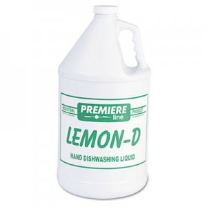 Kess Lemon-D Dishwashing Liquid, Lemon, 1 gal, Bottle, 4/Carton KESLEMOND KES LEMON-D