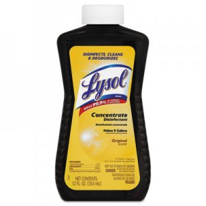 LYSOL Brand Concentrate Disinfectant, 12 oz Bottle, 6/Carton RAC77500 19200-77500