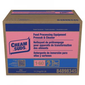 Cream Suds Manual Pot and Pan Detergent with Phosphate, Baby Powder Scent, Powder, 25 lb Box PBC02100 02100