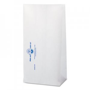 Bagcraft Dubl Wax SOS Bakery Bags, 6.13" x 12.38", White, 1,000/Carton BGC300298 BGC 300298