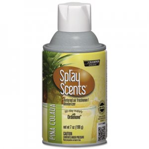 Chase Products SPRAYScents Metered Air Freshener Refill, Pina Colada, 7 oz Aerosol, 12/Carton CHP5180 CHA 5180