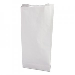 Bagcraft ToGo! Foil Insulator Deli and Sandwich Bags, 5.25" x 12", White Unprinted, 500/Carton BGC300496 BGC 300496