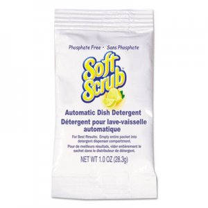 Soft Scrub Automatic Dish Detergent, Lemon Scent, Powder, 1 oz. Packet, 200/Carton DIA10006 DIA 10006