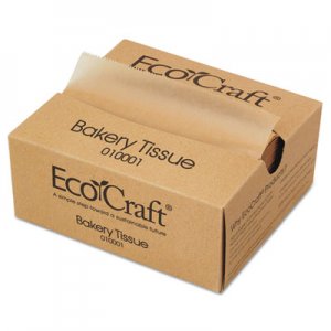 Bagcraft EcoCraft Interfolded Dry Wax Deli Sheets, 6 x 10 3/4, Natural,1000/Box, 10 Bx/Ct BGC010001 BGC