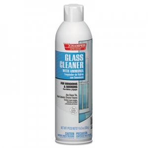 Chase Products Champion Sprayon Glass Cleaner with Ammonia, 19 oz Aerosol Spray, 12/Carton CHP5151 CHA 5151