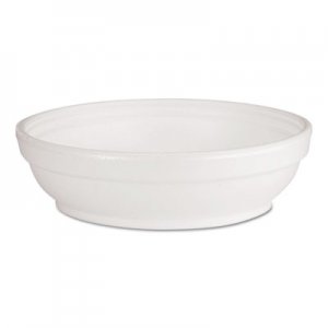 Dart Insulated Foam Bowls, 5 oz, White, 50/Pack, 20 Packs/Carton DCC5B20 5B20