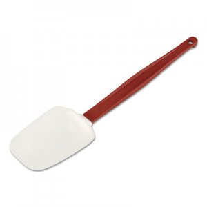 Rubbermaid Commercial High Heat Scraper Spoon, White w/Red Blade, 13 1/2" RCP1967RED FG196700RED