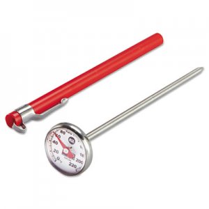 Rubbermaid Commercial Industrial-Grade Analog Pocket Thermometer, 0F to 220F PELTHP220C FGTHP220C