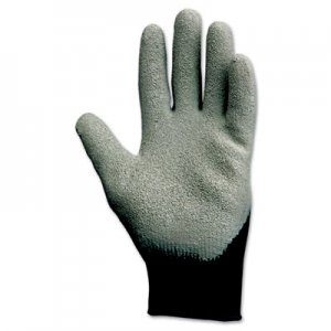 KleenGuard G40 Latex Coated Poly-Cotton Gloves, 250 mm Length, Large/Size 9, Gray, 12 Pairs KCC97272 97272
