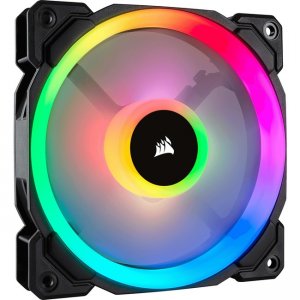 Corsair RGB 120mm Dual Light Loop RGB LED PWM Fan Single Pack CO-9050071-WW LL120