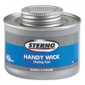 Sterno Handy Wick Chafing Fuel, Can, Methanol, Six-Hour Burn, 24/Carton STE10368 10368