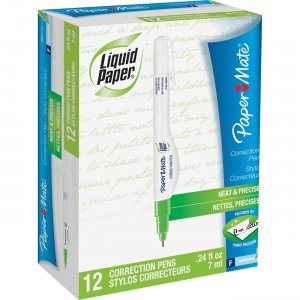 Paper Mate Liquid Paper All-purpose Correction Pen 5620115BX PAP5620115BX