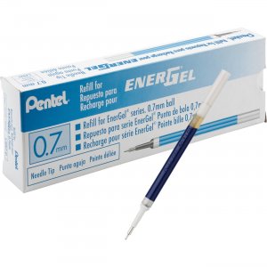Pentel EnerGel Retractable .7mm Liquid Pen Refills LRN7CBX PENLRN7CBX