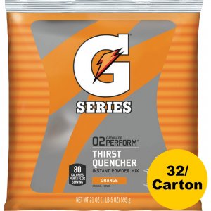 Quaker Oats Powdered Gatorade Mix Pouches 03970CT QKR03970CT