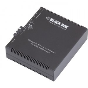 Black Box Compact Media Converter Gigabit Ethernet Single Mode 1310nm 10km SC LGC5152A
