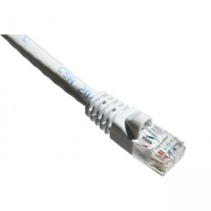 Axiom 100FT CAT6 550mhz S/FTP Shielded Patch Cable Molded Boot (White) C6MBSFTPW100-AX
