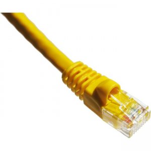 Axiom 15FT CAT6 550mhz S/FTP Shielded Patch Cable Molded Boot (Yellow) C6MBSFTPY15-AX