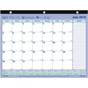 Rediform Academic Monthly Desk Pad CA181721 REDCA181721