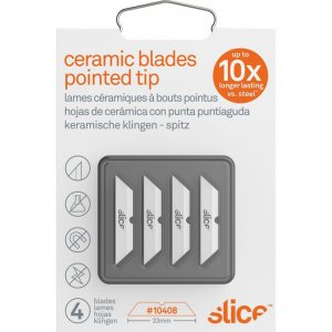 Slice Pointed Tip Ceramic Cutter Blades 10408 SLI10408