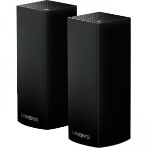 Linksys Velop Whole Home Mesh Wi-Fi System (Pack of 2) - Black WHW0302B