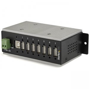 StarTech.com 7-Port Industrial USB 2.0 Hub with ESD Protection & 350W Surge Protection HB20A7AME