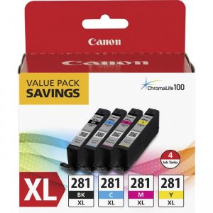 Canon Original Ink Cartridge - Value Pack CLI281XBKCMY CLI-281XL