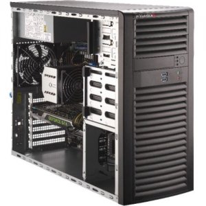 Supermicro SuperWorkstation SYS- (Black) SYS-5039A-i 5039A-i