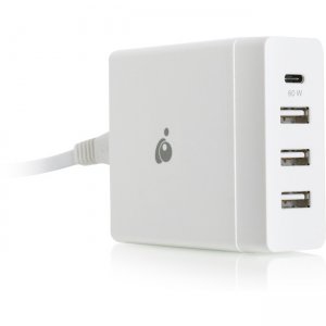 Iogear USB-C 72W 4-Port Charger GPAWC72W