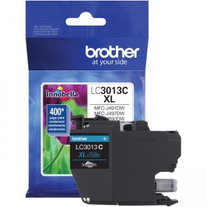Brother High Yield Cyan Ink Cartridge (approx. 400 pages) LC3013C