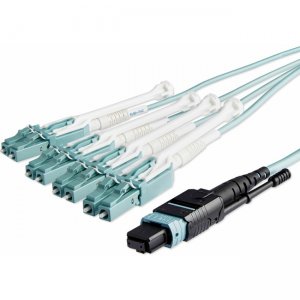 StarTech.com Fiber Optic Patch Duplex Network Cable MPO8LCPL10M