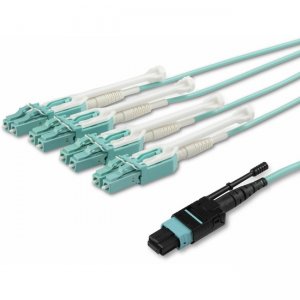 StarTech.com Fiber Optic Patch Duplex Network Cable MPO8LCPL5M