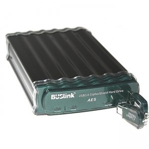 Buslink CipherShield AES Encrypted External Drive CSE-14T-SU3