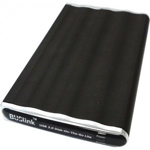 Buslink XP Compliant USB 3.0 Disk-On-The-Go External Slim SSD Drive for All OS DL-3T8SDU3XP