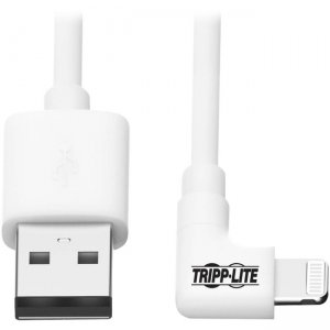 Tripp Lite Sync/Charge Lightning/USB Data Transfer Cable M100-003-LRA-WH
