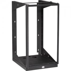 Black Box Wallmount Rack - 19U, 12-24 Tapped Rail Holes, 100 lb. Capacity RM051A-R3