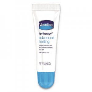 Vaseline Lip Therapy Advanced Lip Balm, Original, 0.35 oz, 72/Carton UNI75000CT 75000CT