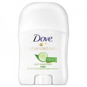 Dove Invisible Solid Antiperspirant Deodorant, Floral Scent, 0.5 oz, 36/Carton UNI66801CT 66801CT