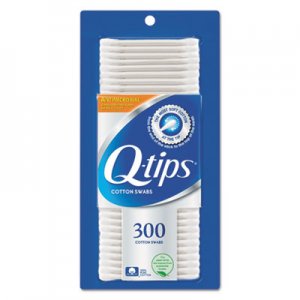 Q-tips Cotton Swabs, Antibacterial, 300/Pack, 12/Carton UNI17900CT 17900CT