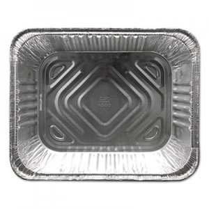 Durable Packaging Aluminum Steam Table Pans, Half Size, Deep, 100/Carton DPKFS4200XX FS4200XX