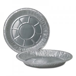 Durable Packaging Aluminum Pie Pans, Deep, 32 oz, 10" Diameter x 1.38"h, 500/Carton DPK260040 260040