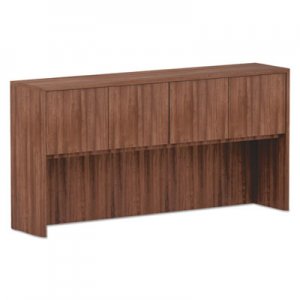 Alera Alera Valencia Series Hutch, 3-Comp, 70.63w x 15d x 35.38h, Modern Walnut ALEVA287215WA VA287215WA