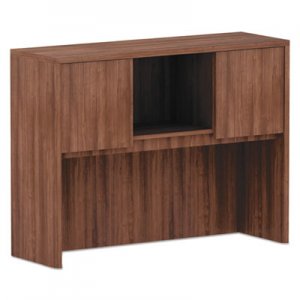 Alera Alera Valencia Series Hutch, 3 Compartment, 47.13w x 15d x 35.38h, Modern Walnut ALEVA284815WA VA284815WA